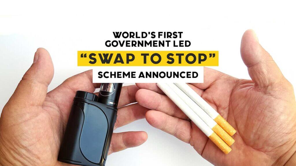 The Government’s new ‘Swap to Stop’ scheme, what it is and what are the health benefits of swapping from smoking to vaping.
