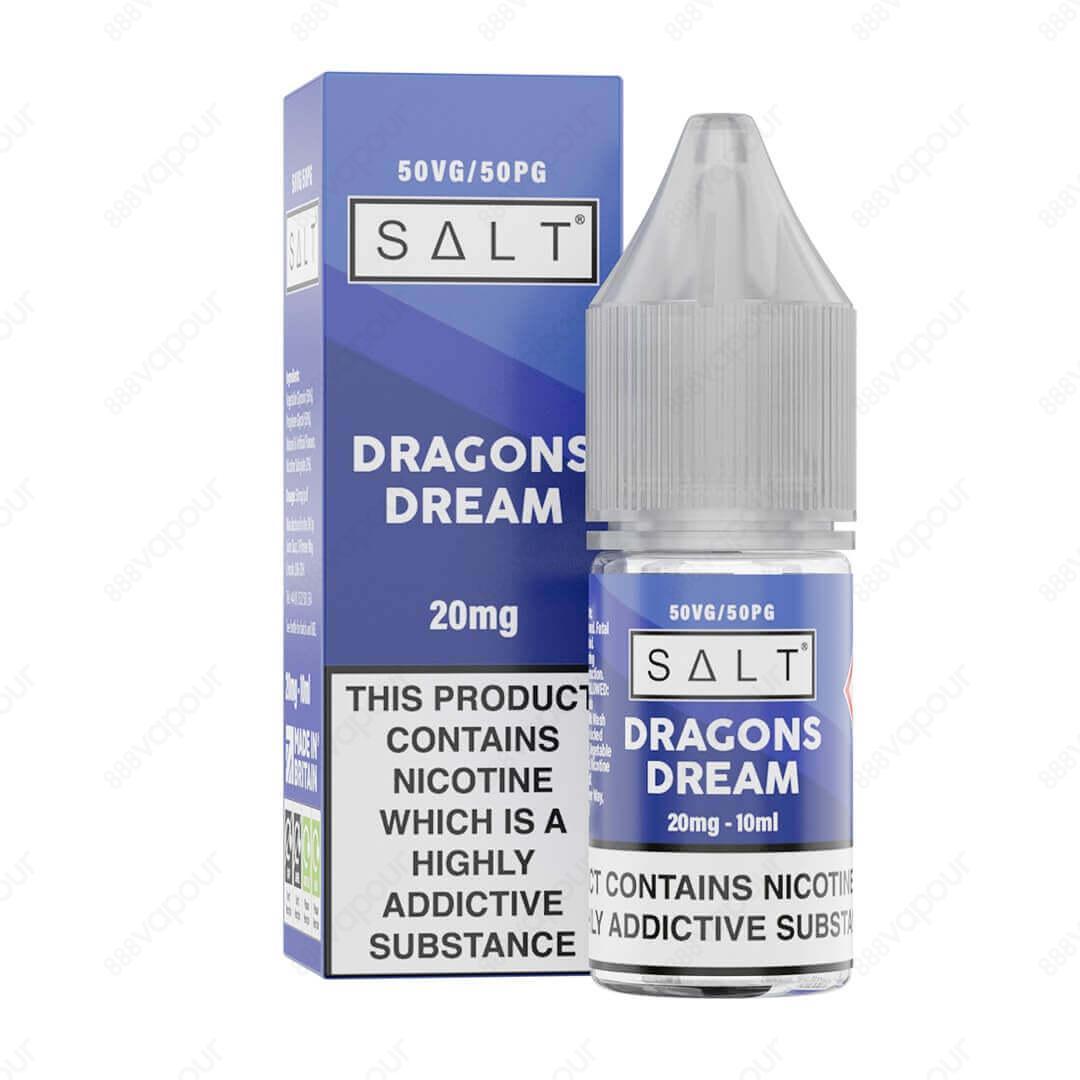 SALT Dragon's Dream E-Liquid - Nicotine Salts - 888 Vapour | £3.49 | 888 Vapour | SALT Dragon's Dream Salt E-Liquid is crafted from a blend of juicy dragonfruit and sweet blueberry flavours. The result is a smooth and rich flavour that perfectly balances