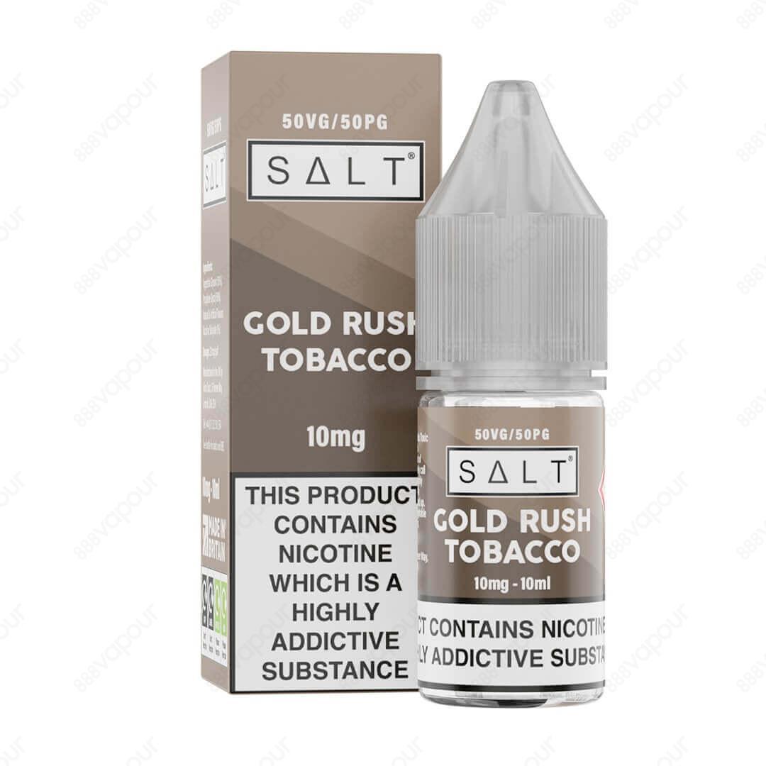 SALT Gold Rush Tobacco E-Liquid - Nicotine Salts - 888 Vapour SALT Gold Rush Tobacco E-Liquid - Nicotine Salts - 888 Vapour