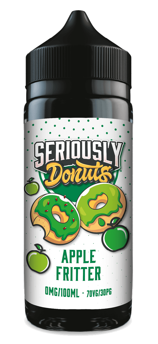 Doozy Vape Co Seriously Donuts Apple Fritter 100ml Shortfill E-Liquid