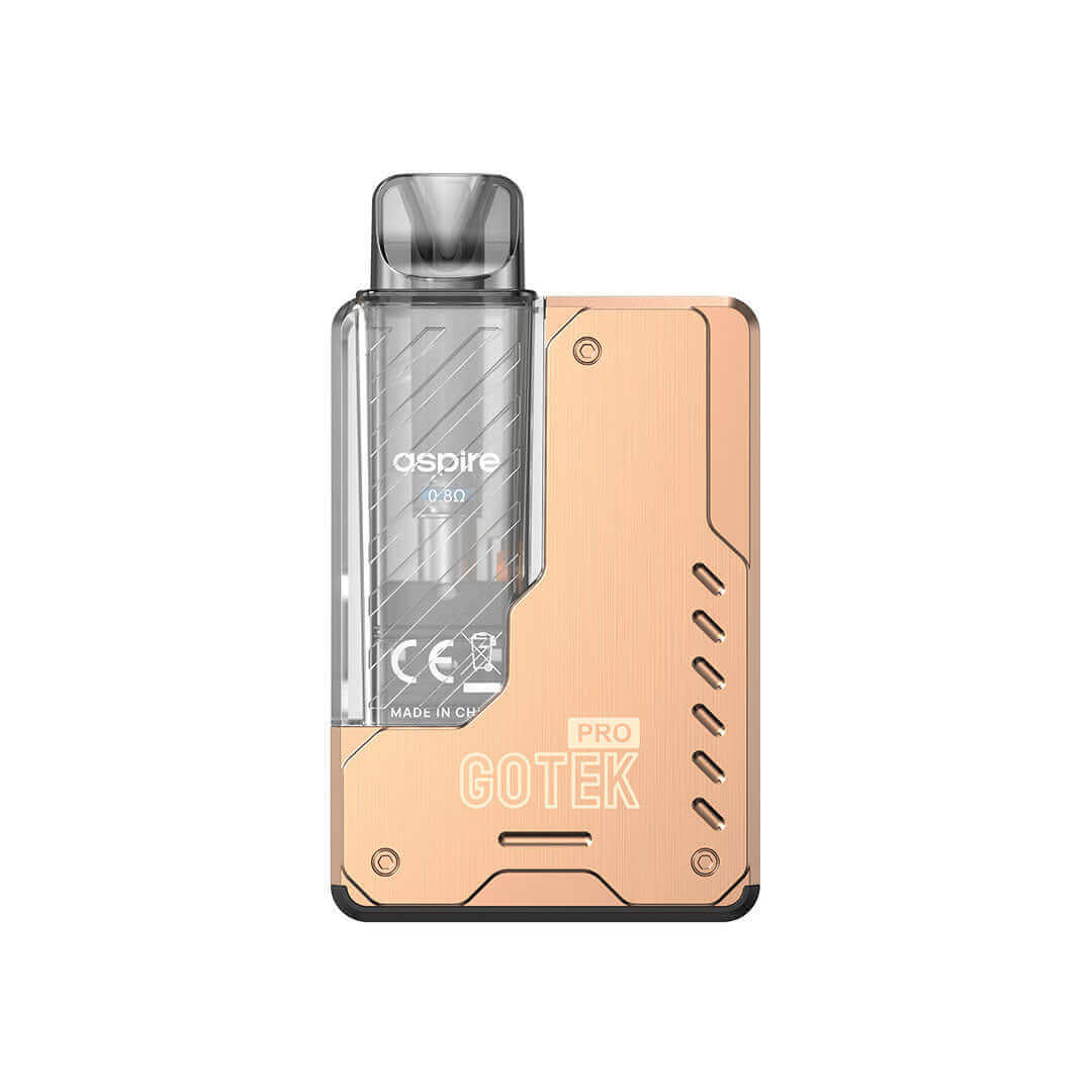 Rose Gold Aspire Gotek Pro Pod Kit
