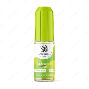 Bar Juice 5000 Lemon Lime 10ml Nicotine Salt E-Liquid