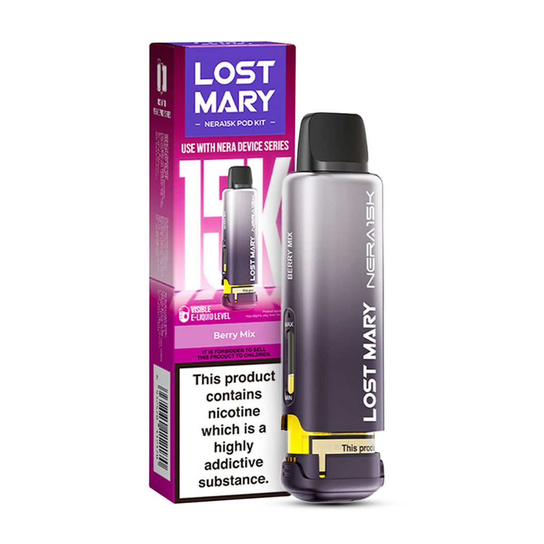 Berry Mix Lost Mary Nera Replacement Pods for Nera 30K Fullview Pod Kit