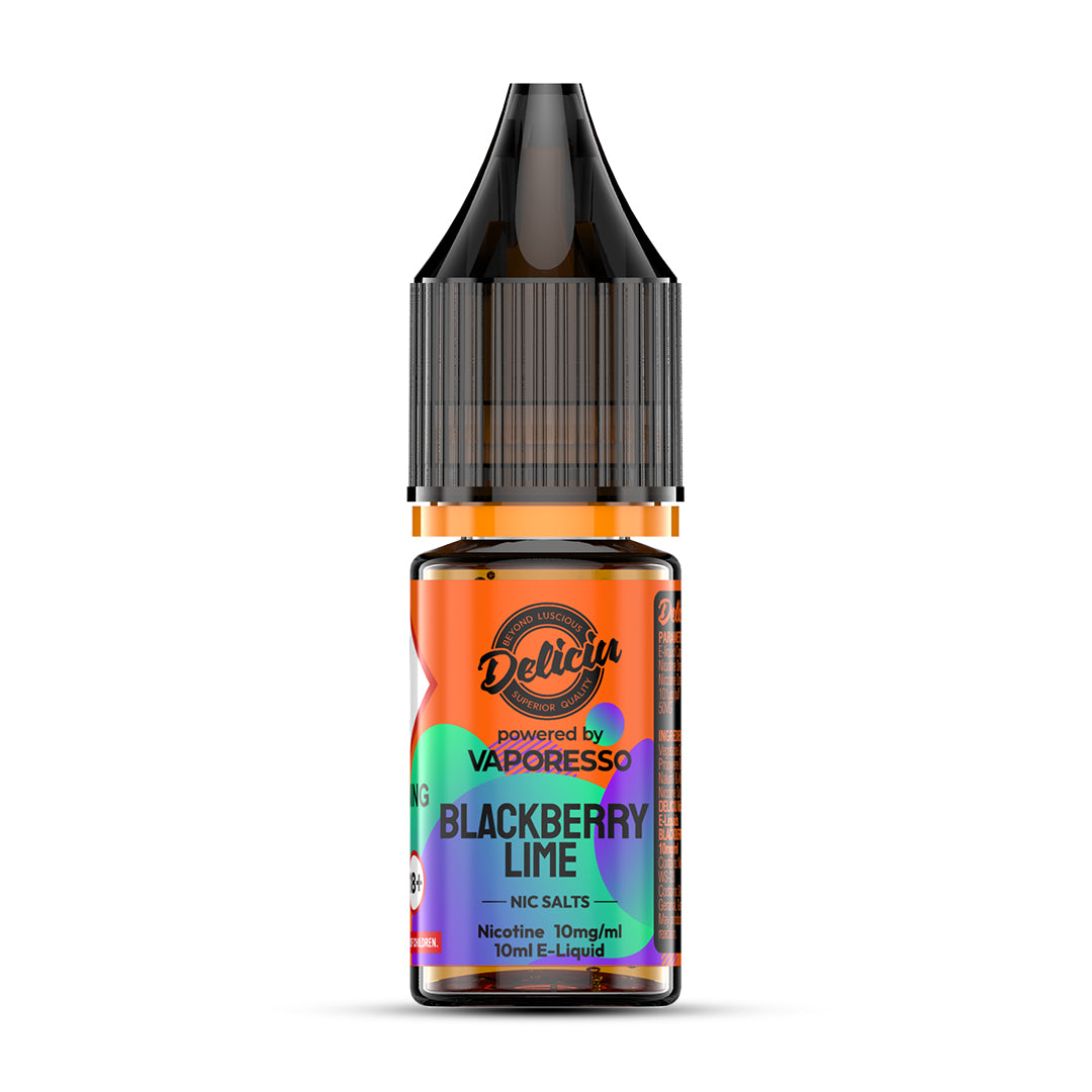 Blackberry Lime Vaporesso Deliciu 10mg Nicotine Salt E-Liquid