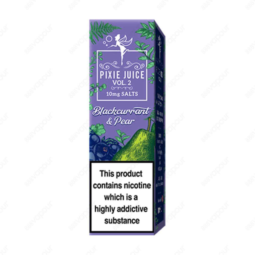 Pixie Juice Blackcurrant and Pear 10mg Nicotine Salt E-Liquid