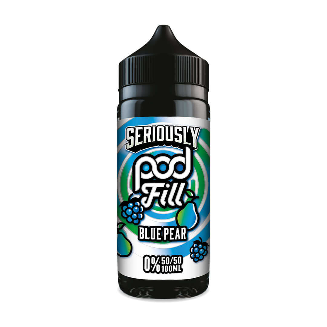 Doozy Vape Co Seriously Pod Fill Blue Pear 100ml Shortfill E-Liquid