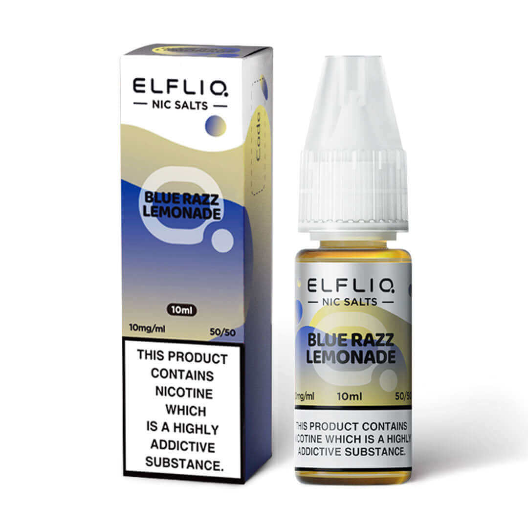 Elf Bar Elfliq Blue Razz Lemonade 10mg Nicotine Salt E-Liquid