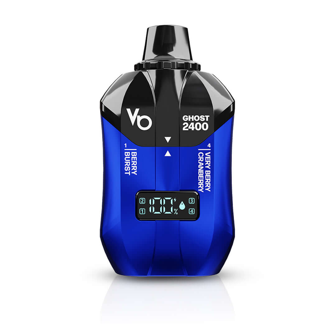 Blue Edition Vapes Bar Ghost 2400 Puffs Disposable Vape