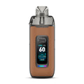 Brown Leather Oxva Prime Pod Kit