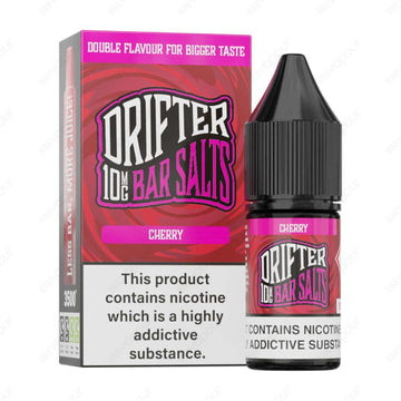 Drifter Bar Salts Cherry 10mg Nicotine Salt E-Liquid