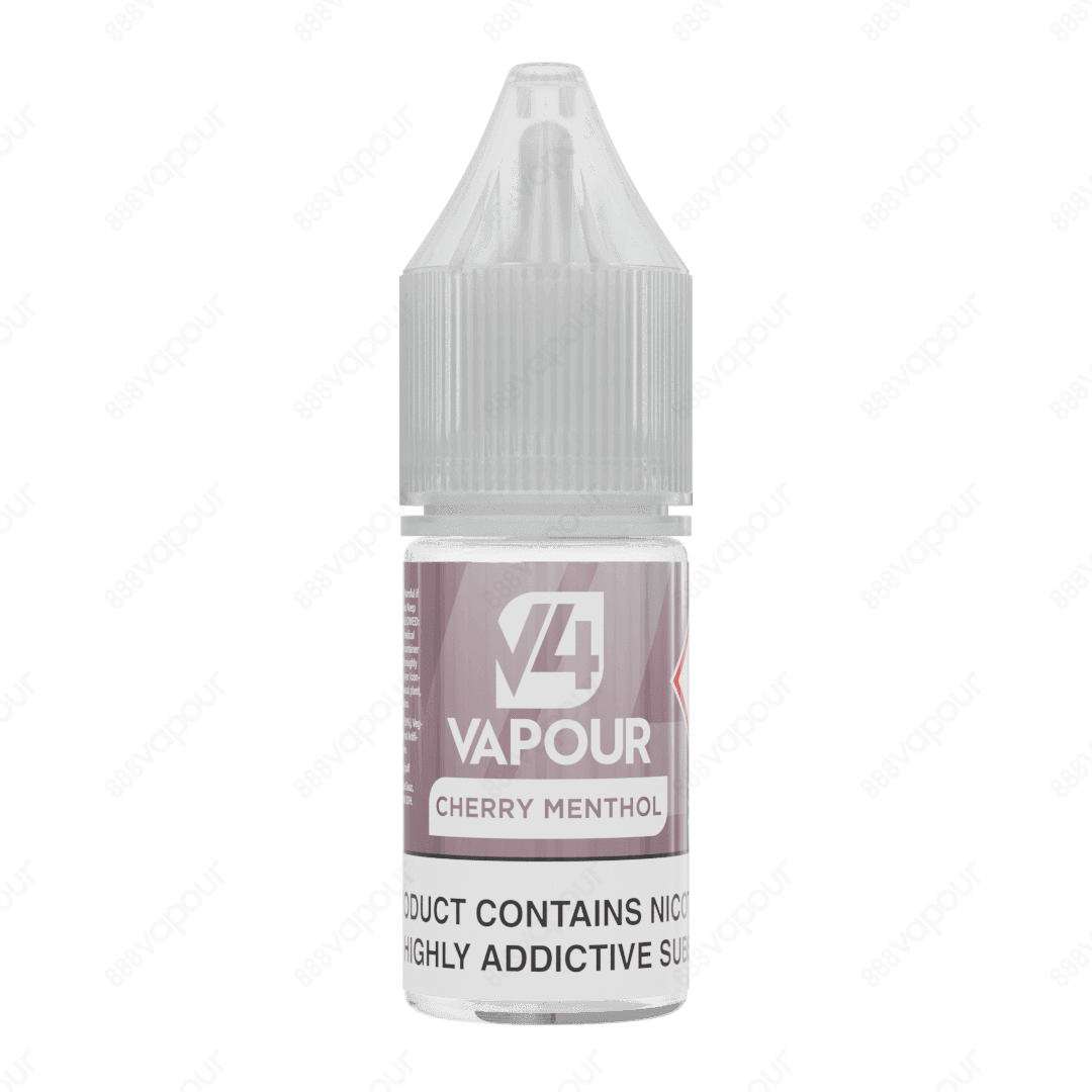 V4 Vapour Cherry Menthol 0mg Freebase E-Liquid