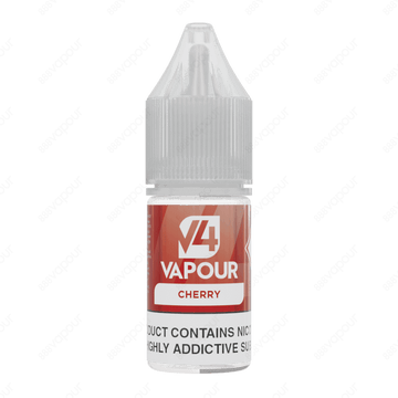 V4 Vapour Cherry 0mg Freebase 10ml E-Liquid