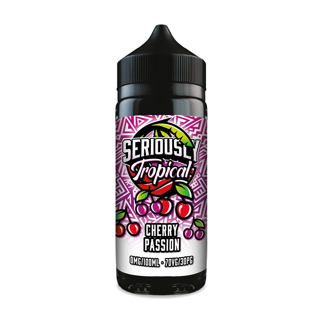 Cherry Passion Doozy Vape Co Seriously Tropical 100ml Shortfill E-Liquid