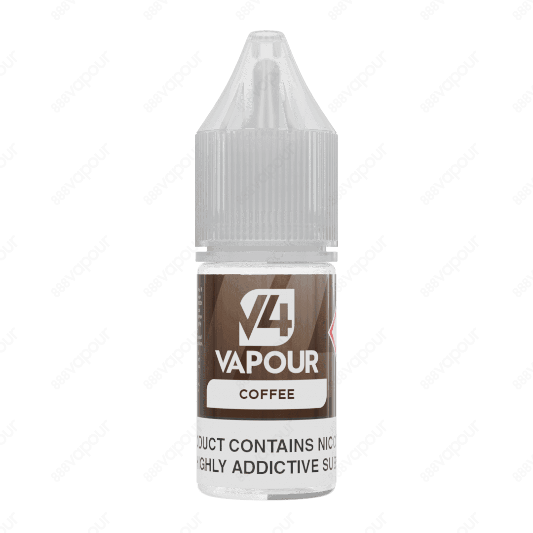 V4 Vapour Coffee 0mg Freebase 10ml E-Liquid