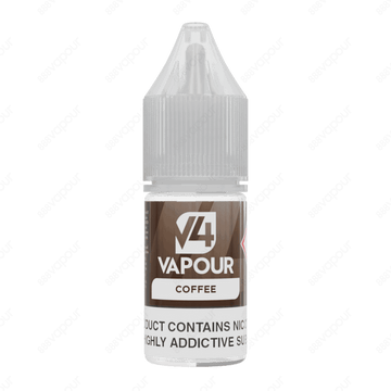 V4 Vapour Coffee 0mg Freebase 10ml E-Liquid