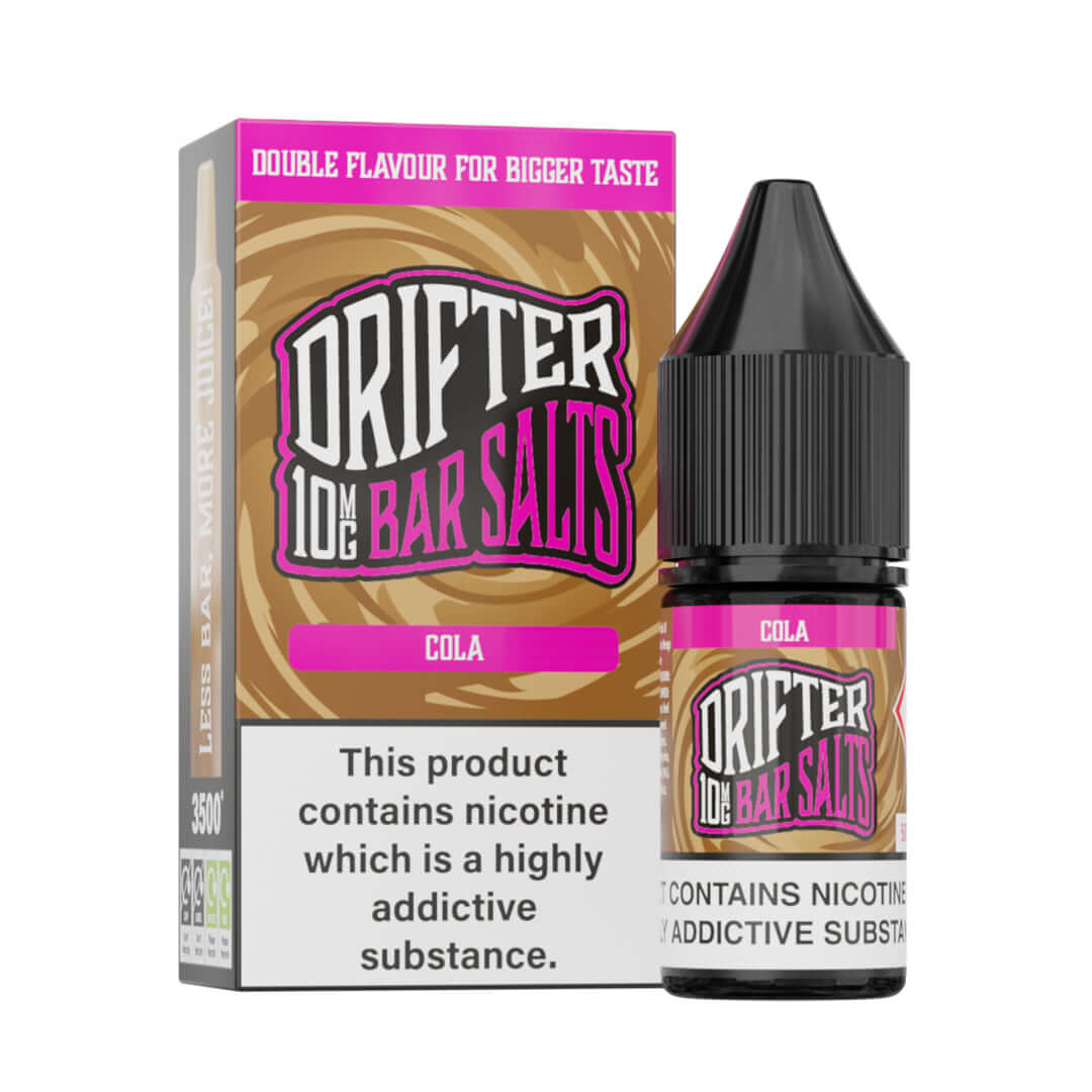 Drifter Bar Salts Cola 10mg Nicotine Salt E-Liquid