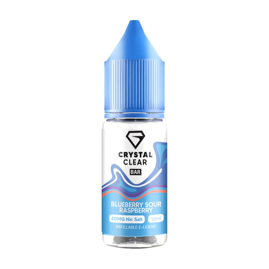 SKE Crystal Clear Blueberry Sour Raspberry 20mg Nicotine Salt E-Liquid
