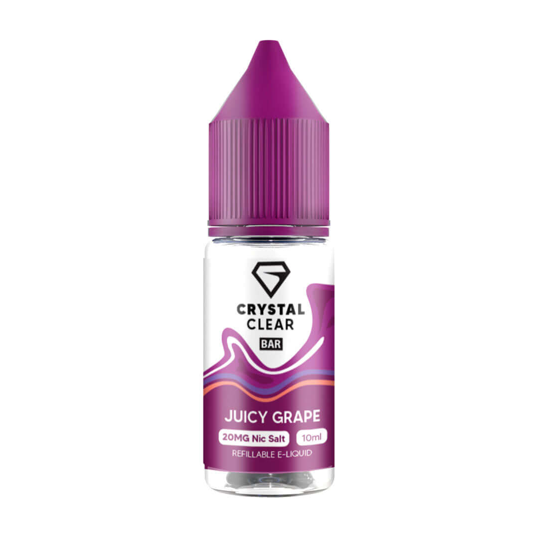 SKE Crystal Clear Juicy Grape 20mg Nicotine Salt E-Liquid