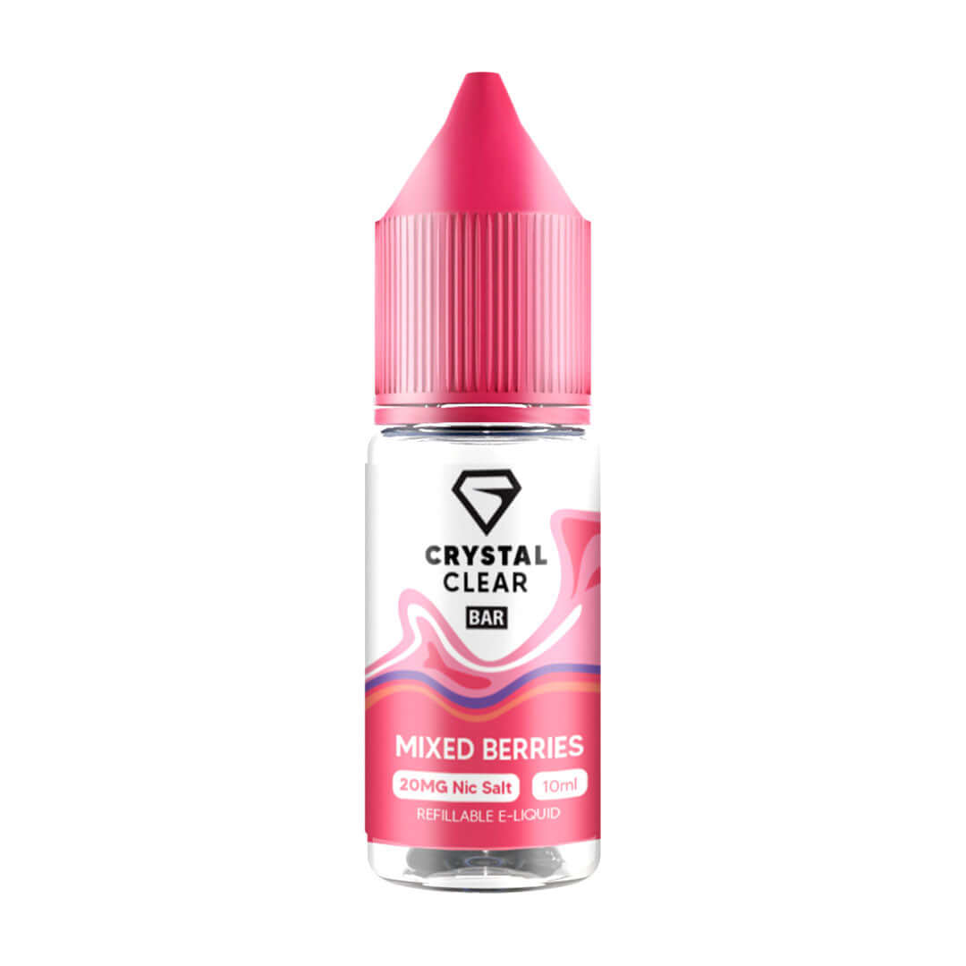 SKE Crystal Clear Mixed Berries 20mg Nicotine Salt E-Liquid