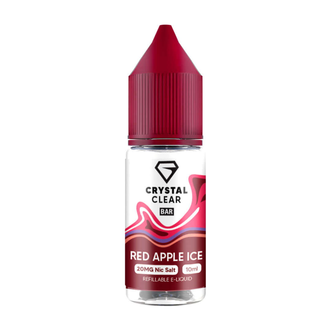 SKE Crystal Clear Red Apple Ice 20mg Nicotine Salt E-Liquid