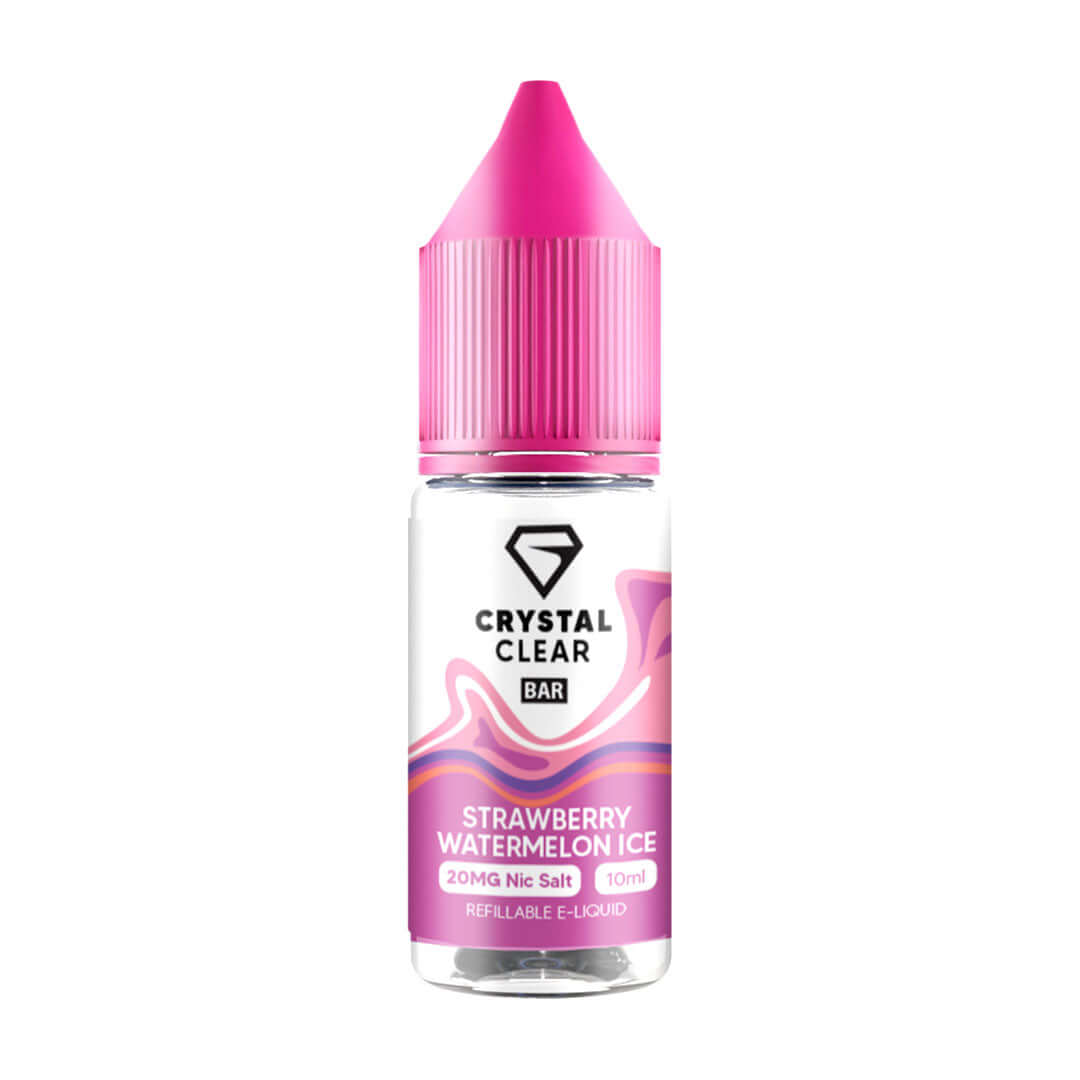 SKE Crystal Clear Strawberry Watermelon Ice 20mg Nicotine Salt E-Liquid