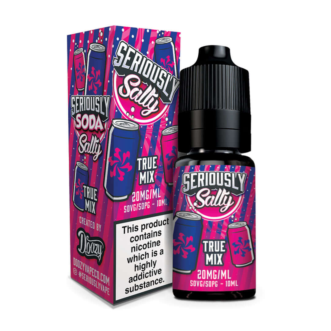 Doozy Vape Co Seriously Salty True Mix 20mg Nicotine Salt E-Liquid