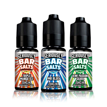 Group image of Doozy Vape Co Seriously Bar Salts 10ml Nicotine Salt E-Liquid