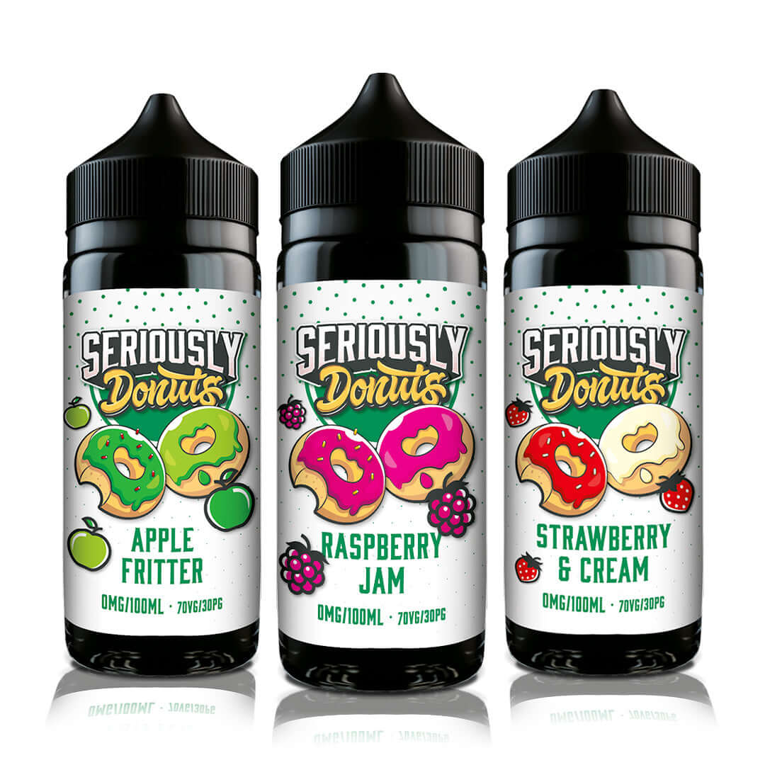 Group image of Doozy Vape Co Seriously Donuts 100ml Shortfill E-Liquid
