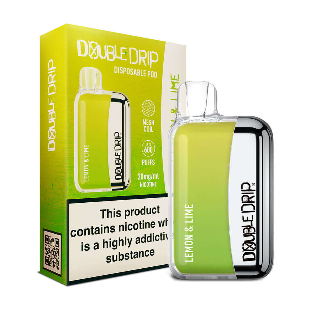 Double Drip Lemon and Lime Disposable Vape