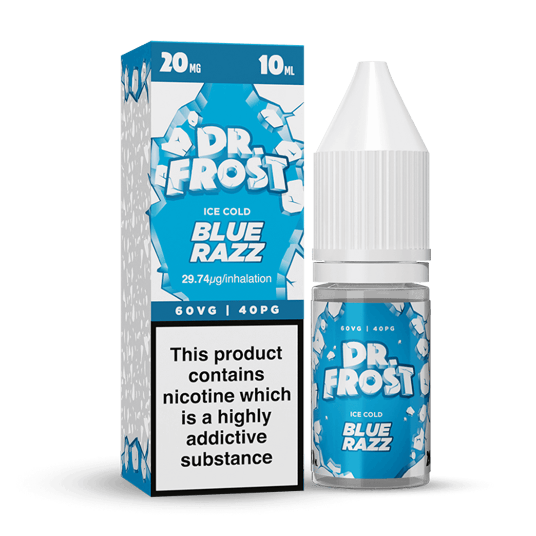Blue Razz Dr Frost Polar Ice 10ml Nicotine Salt E-Liquid