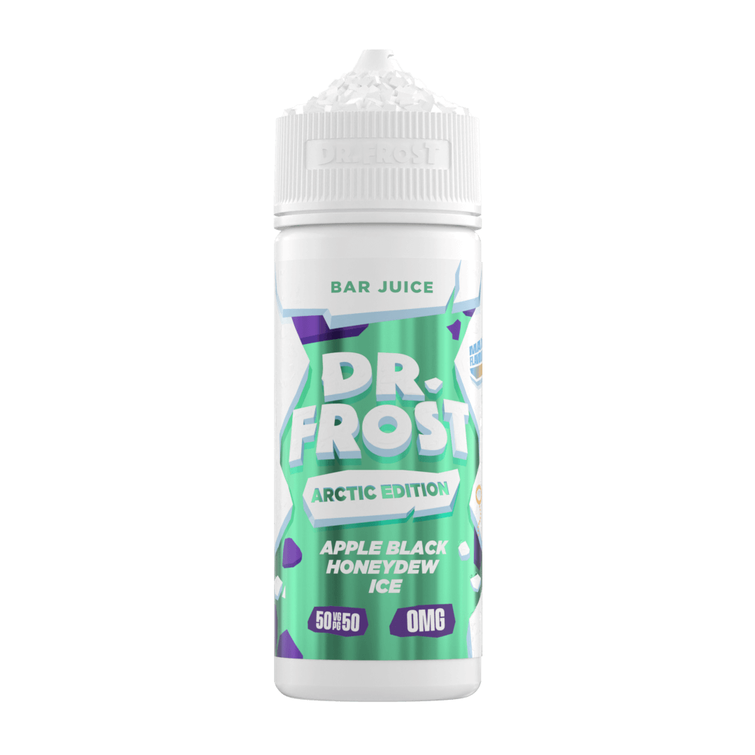 Apple Blackcurrant Honeydew Ice Dr Frost Arctic Edition Bar Juice 120ml Shortfill E-Liquid