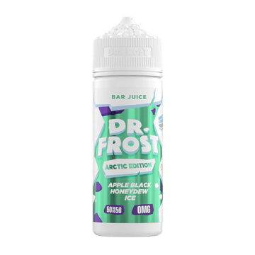 Apple Blackcurrant Honeydew Ice Dr Frost Arctic Edition Bar Juice 120ml Shortfill E-Liquid