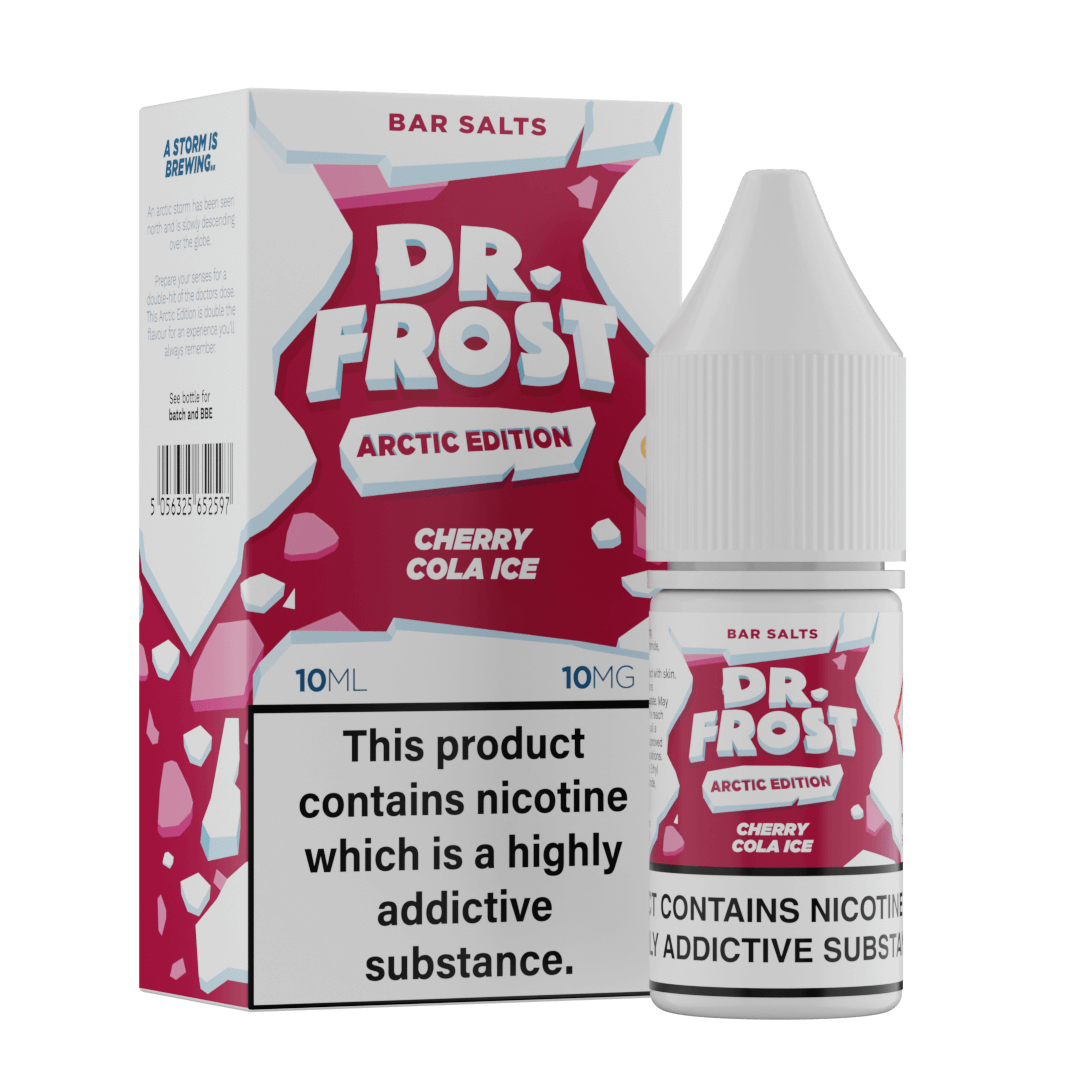 Dr Frost Arctic Edition Cherry Cola Ice 10ml Nicotine Salt E-Liquid