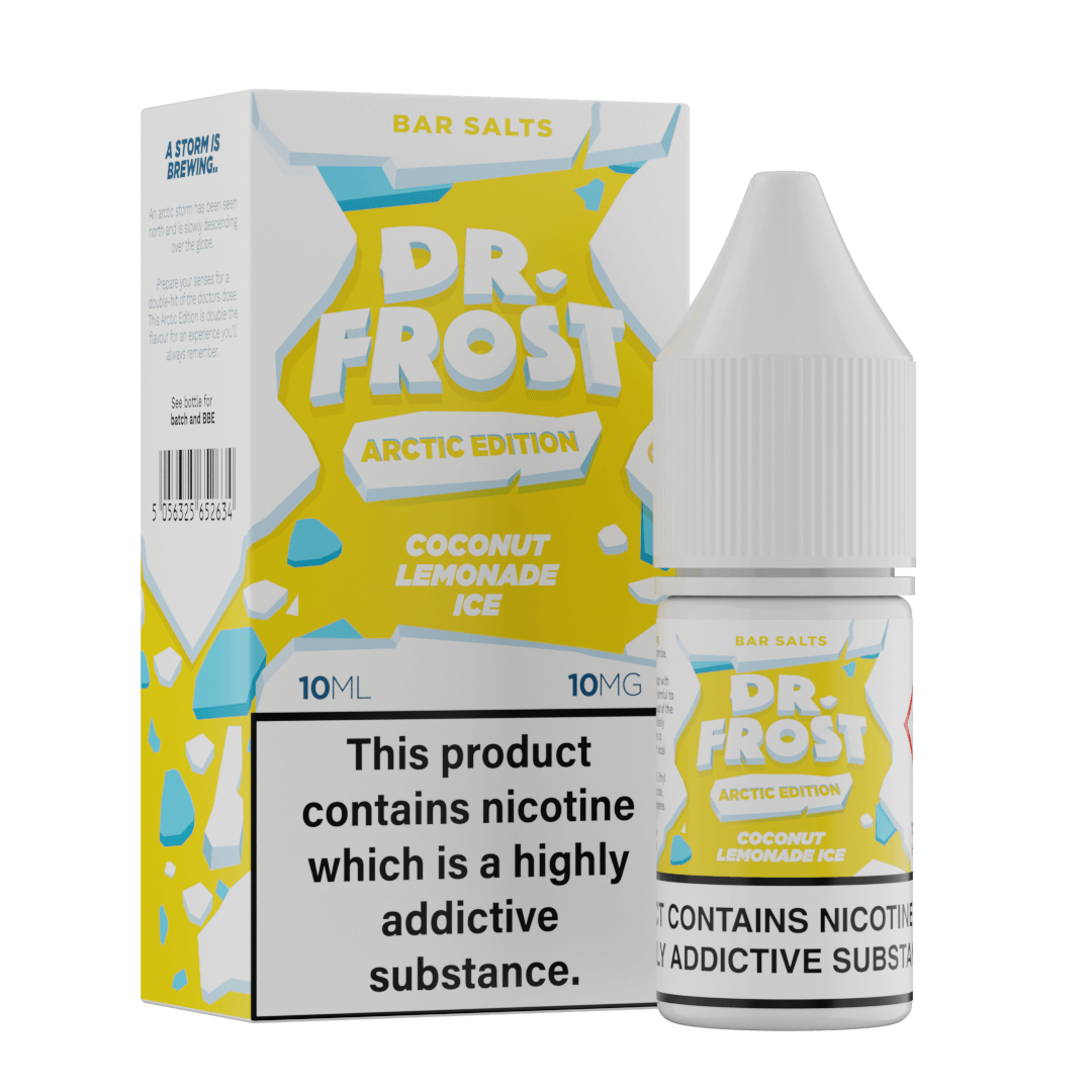 Dr Frost Arctic Edition Coconut Lemonade Ice 10ml Nicotine Salt E-Liquid