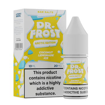 Dr Frost Arctic Edition Coconut Lemonade Ice 10mg Nicotine Salt E-Liquid