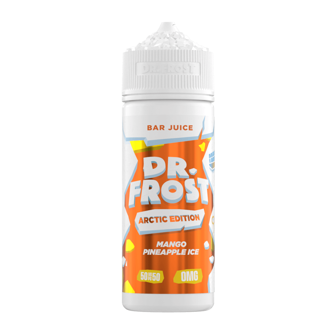 Mango Pineapple Ice Dr Frost Arctic Edition Bar Juice 120ml Shortfill E-Liquid