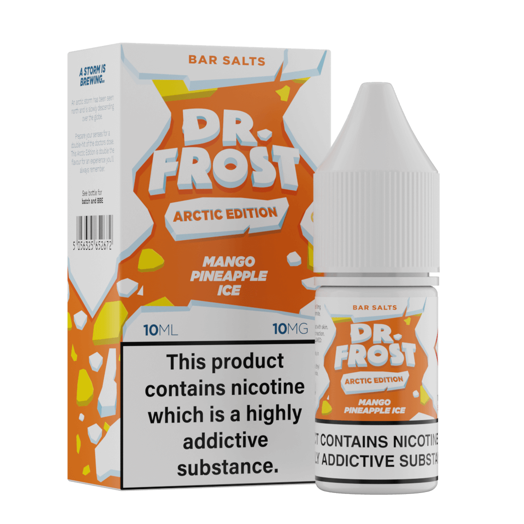 Dr Frost Arctic Edition Mango Pineapple Ice 10ml Nicotine Salt E-Liquid