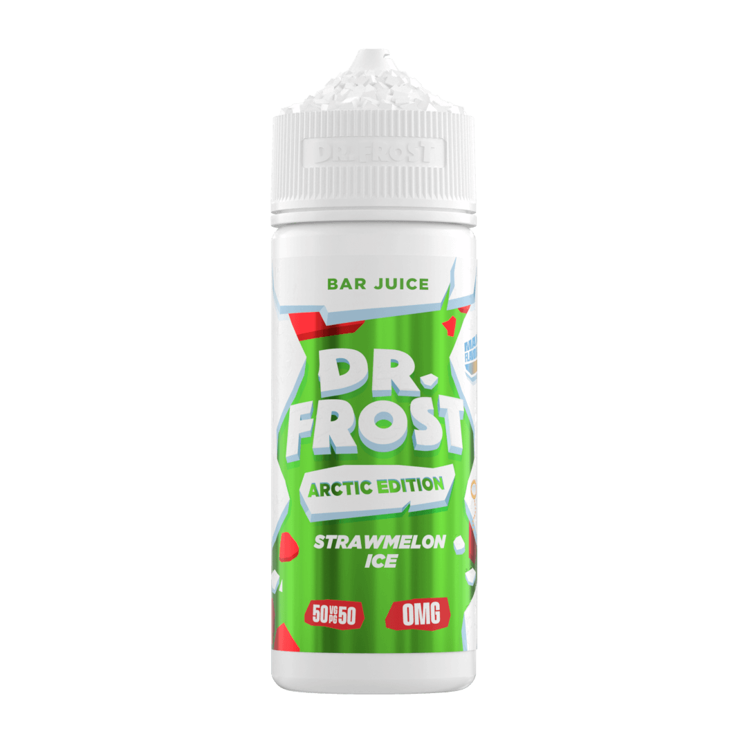 Strawmelon Ice Dr Frost Arctic Edition Bar Juice 120ml Shortfill E-Liquid