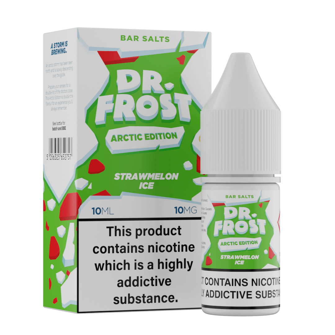 Dr Frost Arctic Edition Strawberry Watermelon Ice 10mg Nicotine Salt E-Liquid
