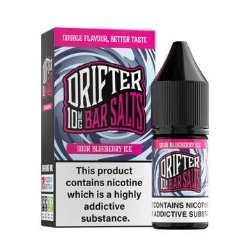 Drifter Bar Salts Sour Blueberry Ice 5mg Nicotine Salt E-Liquid