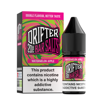 Drifter Bar Salts Watermelon Apple 5mg Nicotine Salt E-Liquid