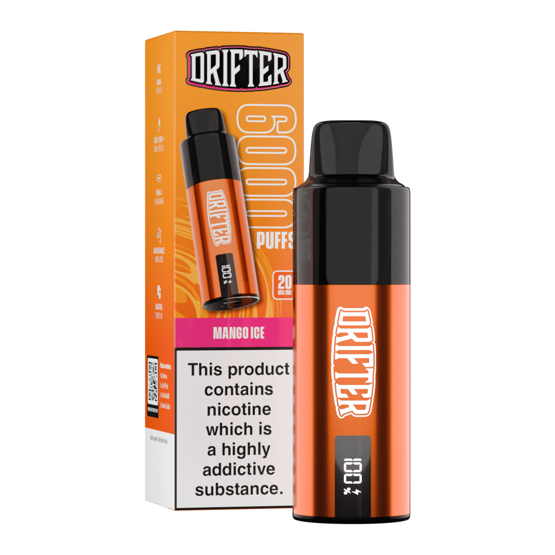 Drifter Bar 6k Mango Ice Prefilled Pod Kit