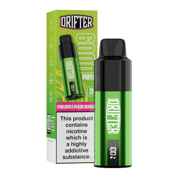 Drifter Bar 6k Pineapple Peach Mango Prefilled Pod Kit
