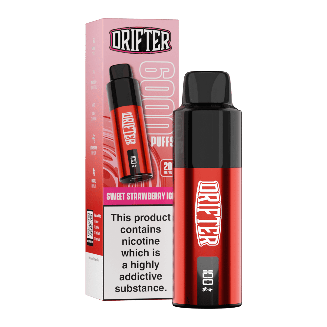 Drifter Bar 6k Sweet Strawberry Prefilled Pod Kit