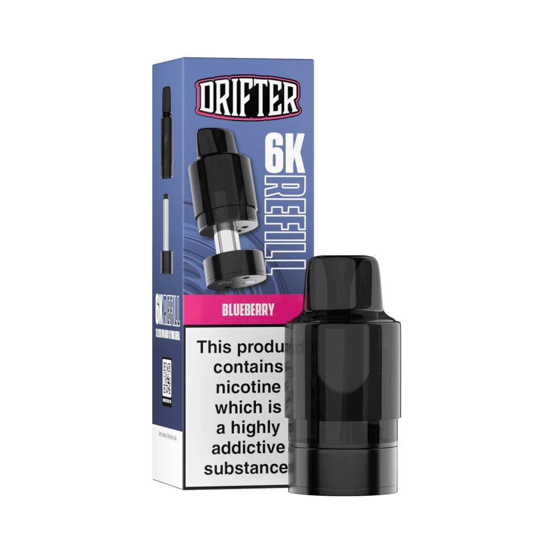 Blueberry Refill Pod for Drifter Bar 6K 888 Vapour Blueberry Refill Pod for Drifter Bar 6K 888 Vapour