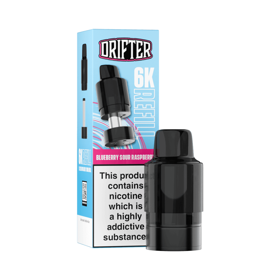 Drifter Bar 6k Blueberry Sour Raspberry Replacement Pod