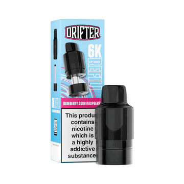 Drifter Bar 6k Blueberry Sour Raspberry Replacement Pod