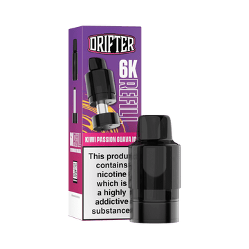 Drifter Bar 6k Kiwi Passionfruit Guava Replacement Pod