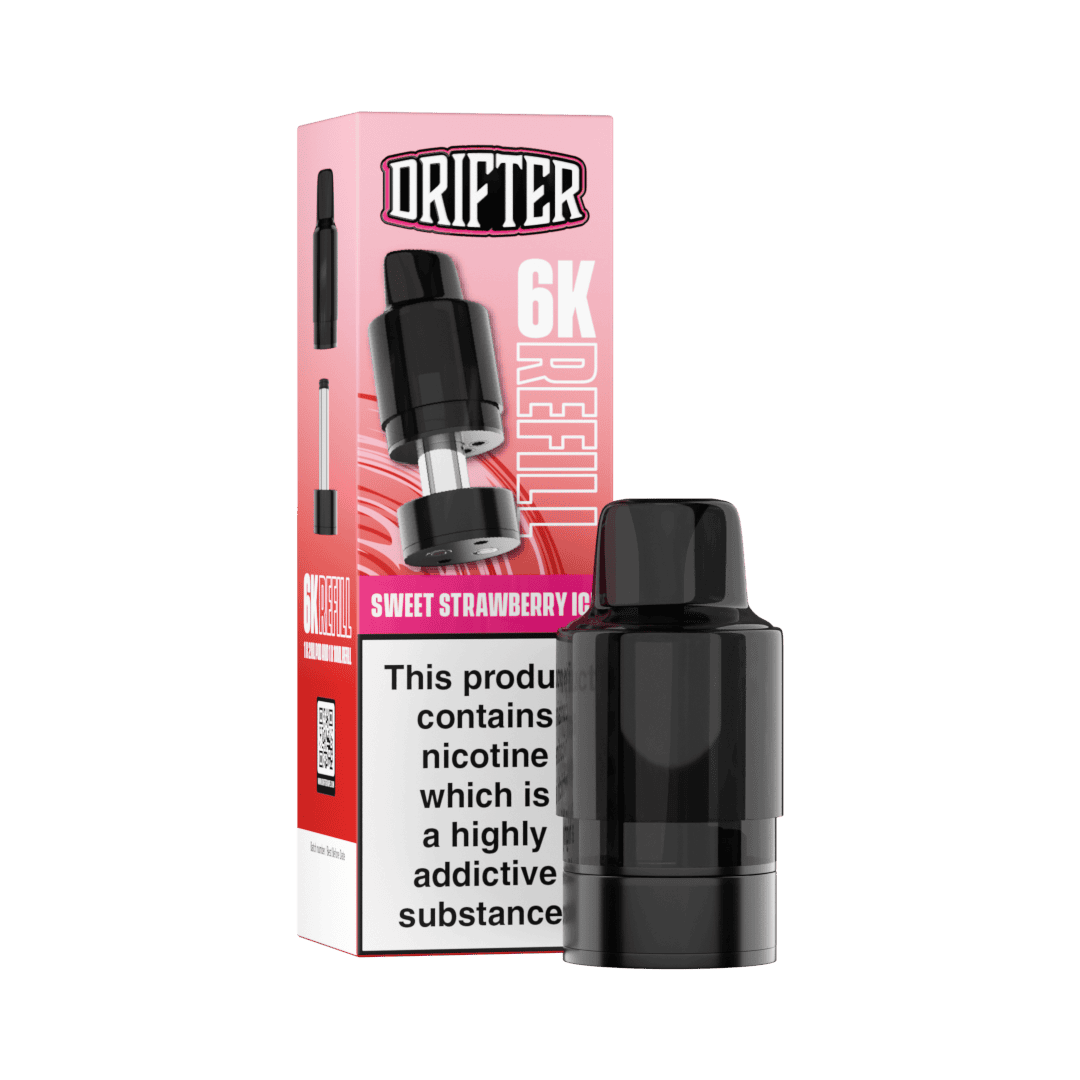 Drifter Bar 6k Sweet Strawberry Ice Replacement Pod