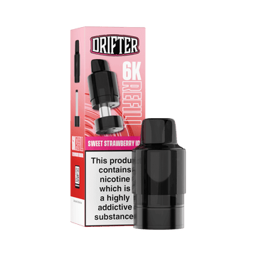 Drifter Bar 6k Sweet Strawberry Ice Replacement Pod